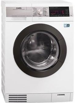 AEG L99699HWD Autonome Charge avant A Blanc machine à laver avec sèche linge - Machines à laver avec sèche linge (Charge avant, Autonome, Blanc, Gauche, 63 L, 6 kg)