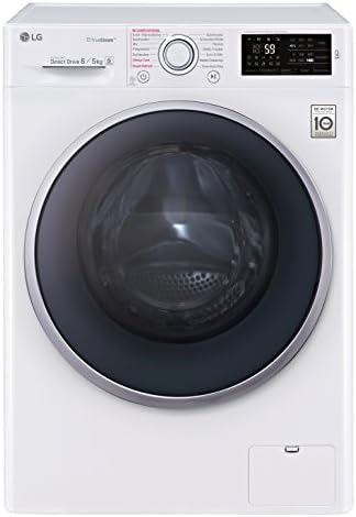 LG Electronics F 14U2 tdh1nh lave-linge séchant 1088 kWh/8 kg laver/5 kg sécher/Aqua Lock/Diagnostic intelligent/Blanc