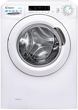 Candy CSWS 4852DWE/1-S Lave-linge séchant Smart - Pose libre, 8+5 kg, 1400 tr/min, Fonction vapeur, NFC, Cycles rapides, Blanc, Classe E