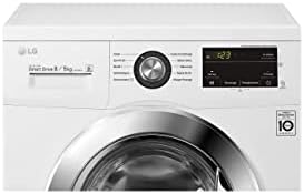 Lave-linge séchants 8kg 58L LG 1400tr/min 60cm E, F854M22WR - Image 3