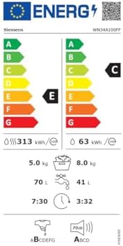 Siemens WN34A100FF Lave-linge frontal 8kg - Image 4