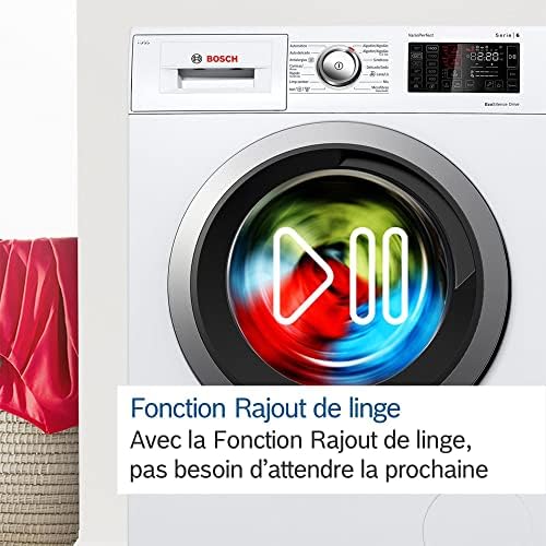 Bosch WGG04209FR, Lave-linge front, Série 4, EcoSilence Drive, 9 kg, 1200 trs/min, 63 l, Blanc - Image 4