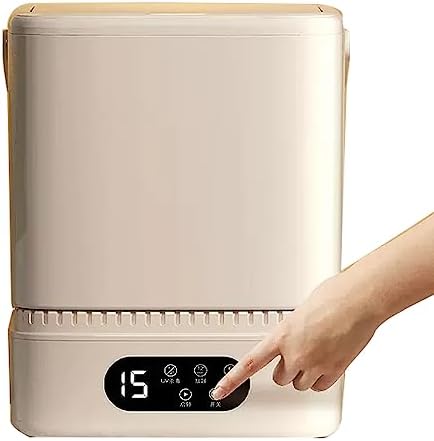 Cxlly Mini Lave-Linge, Lave-Linge Portable Et Lave-Linge SéChant, avec Fonction De DéShydratation, Semi-Automatique pour Appartement, Dortoirs, Camping-Cars, Camping 【2023 Nouveau】 (Size : Basic)