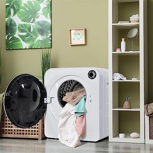 Sweiko Sèche-linge 3 kg en acier inoxydable, 5 programmes, triple filtre, Blanc - Image 2