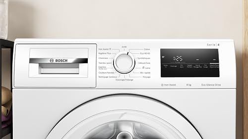Bosch WAN24228FR, Série 4, Lave linge hublot, 8 kg, 1200 trs/min, Blanc - Image 3