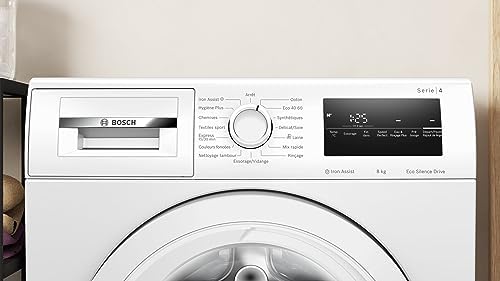 Bosch WAN28258FR, Série 4, Lave linge hublot, 8 kg, 1400 trs/min, Blanc - Image 3