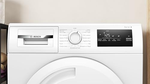 Bosch WTN83209FR Série 4, Sèche-linge à condensation, 8kg, 112 L, Design Antivibration, Blanc - Image 2