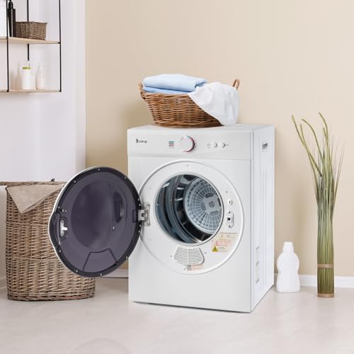 LEADZM sèche-linge,sèche linge séchage à évacuation compact 1020W 3KG avec affichage pour différents modes de séchage, seche-linge portable pour appartements, maison, dortoir - Image 2
