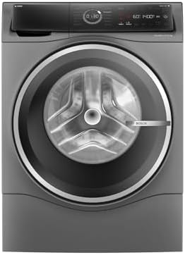 Bosch WNC254AS0 Série 8 Lave-linge séchant intelligent, lavage 10,5 kg et séchage 6 kg, 1400 tr/min, dosage intelligent i-Dos, élimine 16 types de taches, IronAssist avec fonction vapeur, AutoDry