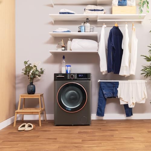Cecotec Lave-linge 10Kg Bolero DressCode 10610 Inverter Steel A. Chargement Frontale, 1400 RPM, Steam Max, Motor Inverter Plus, 15 Programmes, OnSmart, Stop&Go, Caoutchouc Antibactérien, Drum Clean - Image 4