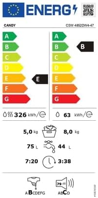 CANDY Lave linge sechant Frontal CSW4852DW4-47 - Image 2